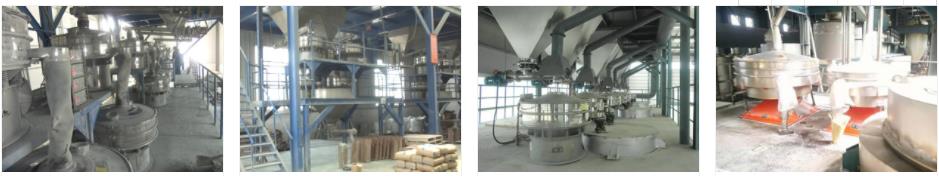 三次元旋振筛化工行业应用使用案例及现场